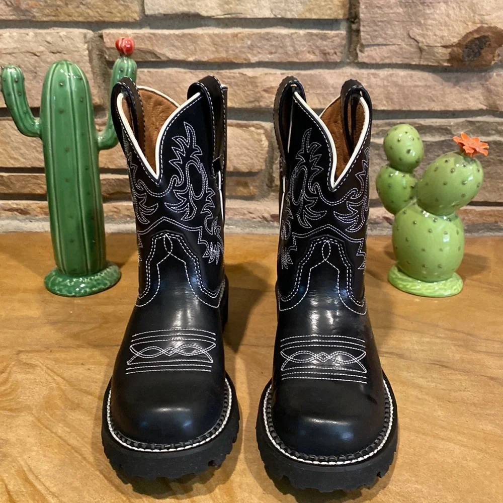 NOT FOR SALE: NWOB Ariat Fat Boy Boots 👢! - Picture 2 of 8